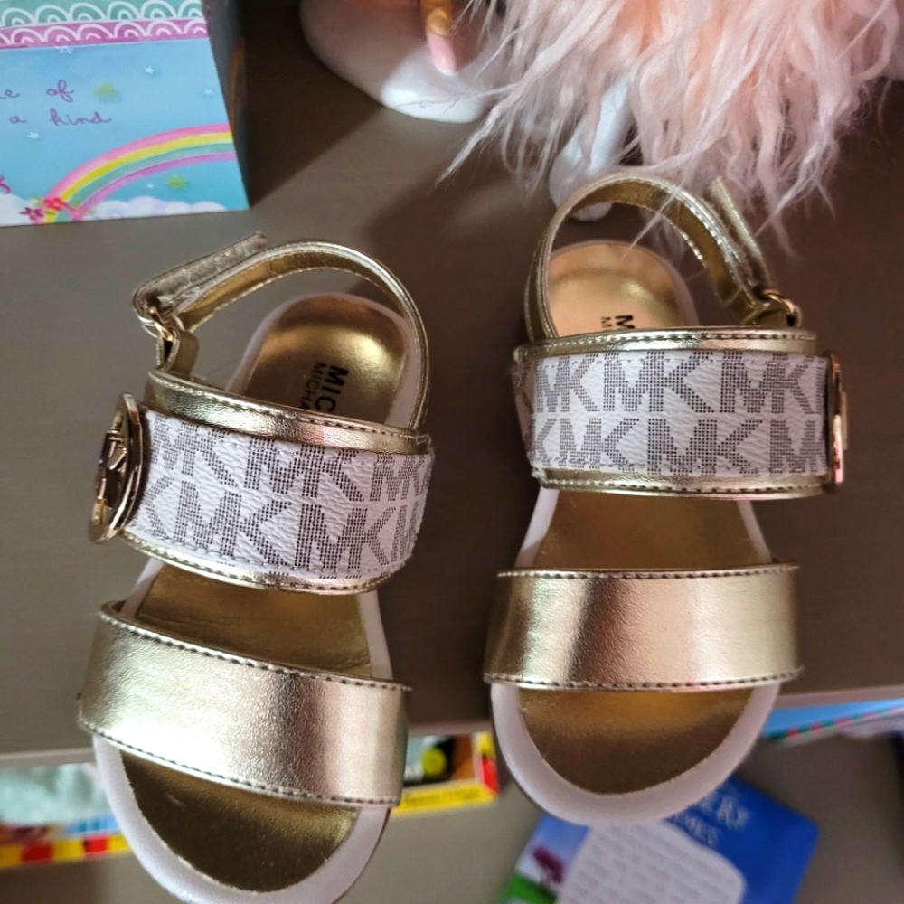 Michael Kors kids Sydney Kenzie sandals
